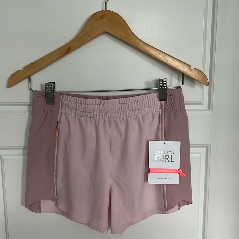 Brand new with tags, athletic girl shorts size extra large